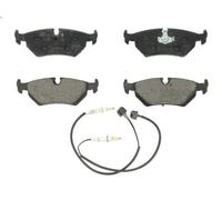 Bosch Brake Pad Set 0 986 424 027 - Disc Brake, Low-Metal with Clip - for Jaguar & Peugeot