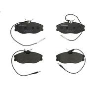 Brake Pads Set fits PEUGEOT 607 2.0D Front 00 to 04 Bosch E172116 E172522 425132