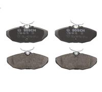Bosch Brake Pads BP415 - Rear Axle, ECE-R90 Certified, Copper-Free, Set of 4 with Accessories