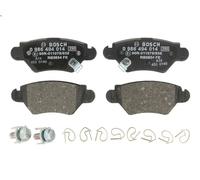 Bosch BP246 - Brake Pads Car Rear Axle - 1 Set of 4 Pads