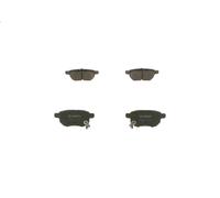 Brake Pad Set, disc brake for BOSCH 986 494 255 for TOYOTA IQ (_J1_) 1 2009-2015