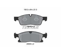 Front Brake Pad Set For Disc Fits Mercedes-Benz GL-Class GLE GLS TEXTAR 2519202