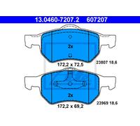 New Brake Pad Set, disc brake for CHRYSLER:VOYAGER IV,CARAVAN III,TACUMA Mk II