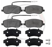 Brake Pad Set, disc brake for CITROËN FIAT LANCIA PEUGEOT:C8,807,JUMPY,C8 Van