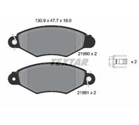 Textar Front Brake Pads fits Citroën C25 Peugeot J5 Fiat Ducato 206