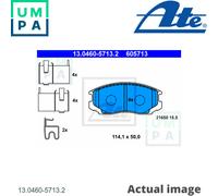 BRAKE PAD SET DISC BRAKE FOR DAIHATSU TERIOS/TARUNA/BEGO TOYOTA CAMI/Closed 1.3L