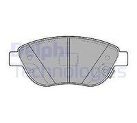 For Fiat - 500 L (351, 352) 0.9 1.4 1.3D 1.6D 2012-On Front Brake Pads Delphi