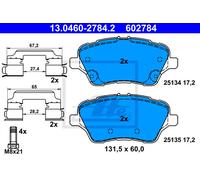 ATE 13.0460-2784.2 Brake pad set