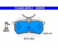 ATE 13.0460-2835.2 Brake pad set