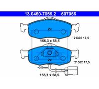Brake Pad Set, disc brake for FORD:MONDEO II Clipper,SCORPIO II Break, 6877837