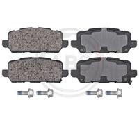 Brake Pad Set, disc brake for HONDA:HR-V,HR-V Wagon 43022T8MG00 43022T8MG01