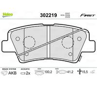 VALEO 302219 Brake pad set