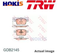 BRAKE PAD SET DISC BRAKE FOR JAGUAR XE XF/II F-PACE/SUV 204DTD/204PT 2.0L 4cyl