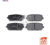 Brake Pads Set fits MAZDA MX5 Mk3, Mk4, ND 2.0 Rear 05 to 20 PEXF NFY72446Z Febi