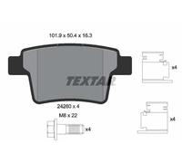 Brake Pad Set, disc brake for MERCURY JAGUAR GLEAGLE GEELY FORD USA FORD BYD,