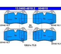 Brake Pad Set, disc brake for NISSAN:FAIRLADY Z Roadster,FAIRLADY 350Z Coupe,