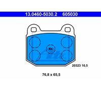 Brake Pad Set, disc brake for OPEL VAUXHALL:K 180 C,MANTA B,ASCONA B,KADETT C