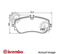 Brake pads P 85 172 BREMBO for VW MAN