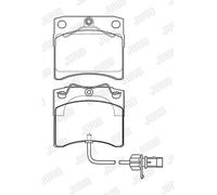 Brake Pad Set, disc brake for VW:LT Mk II Van,EUROVAN IV Van,LT 28-46 II Van