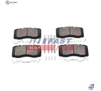 Fits Iveco Daily IV Front Brake Pads Without Wear Sensor 65c 70c (2006-2011)