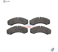 Fast Rear Brake Pad Set FT29121HD – Disc Brake for IVECO Daily II Platform/Chassis