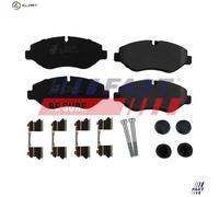 Fits Iveco Daily Front Brake Pad Set Without Wear Sensors (1997-Onwards)