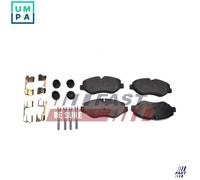 Fits Iveco Daily Front Brake Pad Set Without Wear Sensors HD (1997-Onwards)