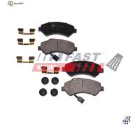 BRAKE PAD SET DISC BRAKE FT29158 FOR PEUGEOT MANAGER/Bus/Platform/Chassis/Van