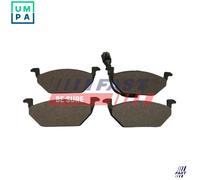 Brake pads Front Axle FT29171 FAST for SEAT VW SKODA AUDI
