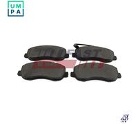BRAKE PAD SET DISC BRAKE FT29536HD FOR RENAULT MASTER/III/Van/Platform/Chassis