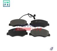 BRAKE PAD SET DISC BRAKE FT29537HD FOR RENAULT MASTER/III/Platform/Chassis/Van