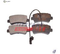 Fits FAST FT29538 BRAKE PADS RENAULT MASTER 10> REAR 1-SEN