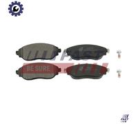 BRAKE PAD SET DISC BRAKE FT29550 FOR RENAULT TRAFIC/III/Platform/Chassis/Van