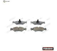 FERODO FVR1039 Disc Brake Brake Pad Set Rear Fits Mercedes Sprinter 2-T Van VW