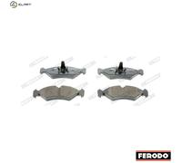 FERODO FVR1039 Disc Brake Brake Pad Set Rear Fits Mercedes Sprinter 2-T Van VW