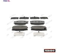 FERODO FVR1701 Brake Pad Set, disc brake for MITSUBISHI