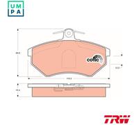 BRAKE PAD SET DISC BRAKE GDB1044 FOR VW CABRIO/III GOLF/Mk/Cabriolet JETTA 2.0L