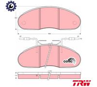 BRAKE PAD SET DISC BRAKE GDB1069 FOR NISSAN TRADE/Platform/Chassis/Van 3.0L