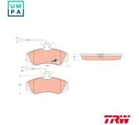 BRAKE PAD SET DISC BRAKE GDB1260 FOR PEUGEOT PARTNER/Van/Box/Body/MPV/URBANA