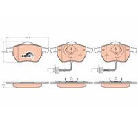 BRAKE PAD SET, DISC BRAKE GDB1307