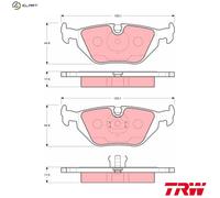 Brake Pad Set, disc brake TRW GDB1343 for BMW Z3 Coupe (E36) 3 2000-2003
