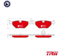 TRW Brake Pad Set GDB1344DTE – Rear, Fits BMW SAAB ROVER MG ALPINA