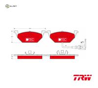 BRAKE PAD SET DISC BRAKE GDB1386DTE FOR SKODA OCTAVIA/II/Combi/Van LAURA VW