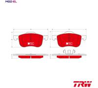 TRW GDB1388DTE Brake pad set