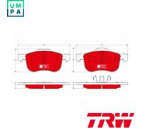 BRAKE PAD SET DISC BRAKE GDB1388DTE FOR VOLVO S80 V70/II S60 XC70/Cross S70 2.9L