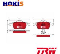 BRAKE PAD SET DISC BRAKE GDB1389DTE FOR VOLVO S80 V70/II S60 XC70/Cross S70 2.9L