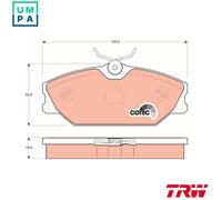 BRAKE PAD SET DISC BRAKE GDB1405 FOR RENAULT Z7X765/760 3.0L 6cyl LAGUNA I