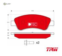 BRAKE PAD SET DISC BRAKE GDB1463DTE FOR MARUTI PEUGEOT PARTNER/FURGON/Box/Van