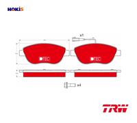 BRAKE PAD SET DISC BRAKE GDB1483DTE FOR FIAT BRAVO/Van/II MULTIPLA STILO/Multi