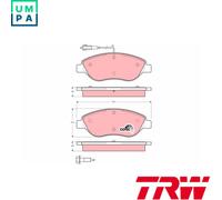 BRAKE PAD SET DISC BRAKE GDB1484 FOR ALFA ROMEO MITO FIAT STILO/VAN/Multi 1.4L